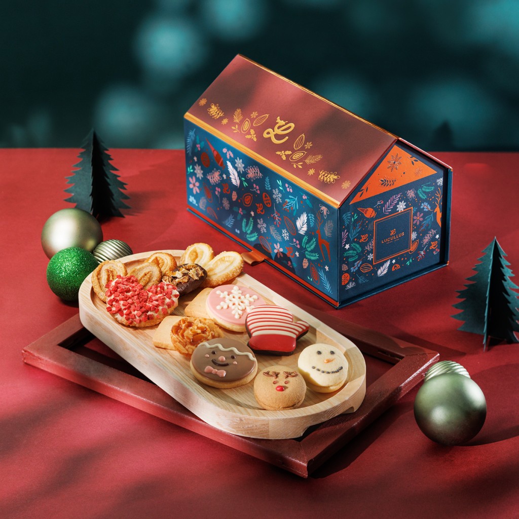 魔法聖誕千層酥及曲奇禮盒 (24件裝，$ 328/盒)——聖誕朱古力